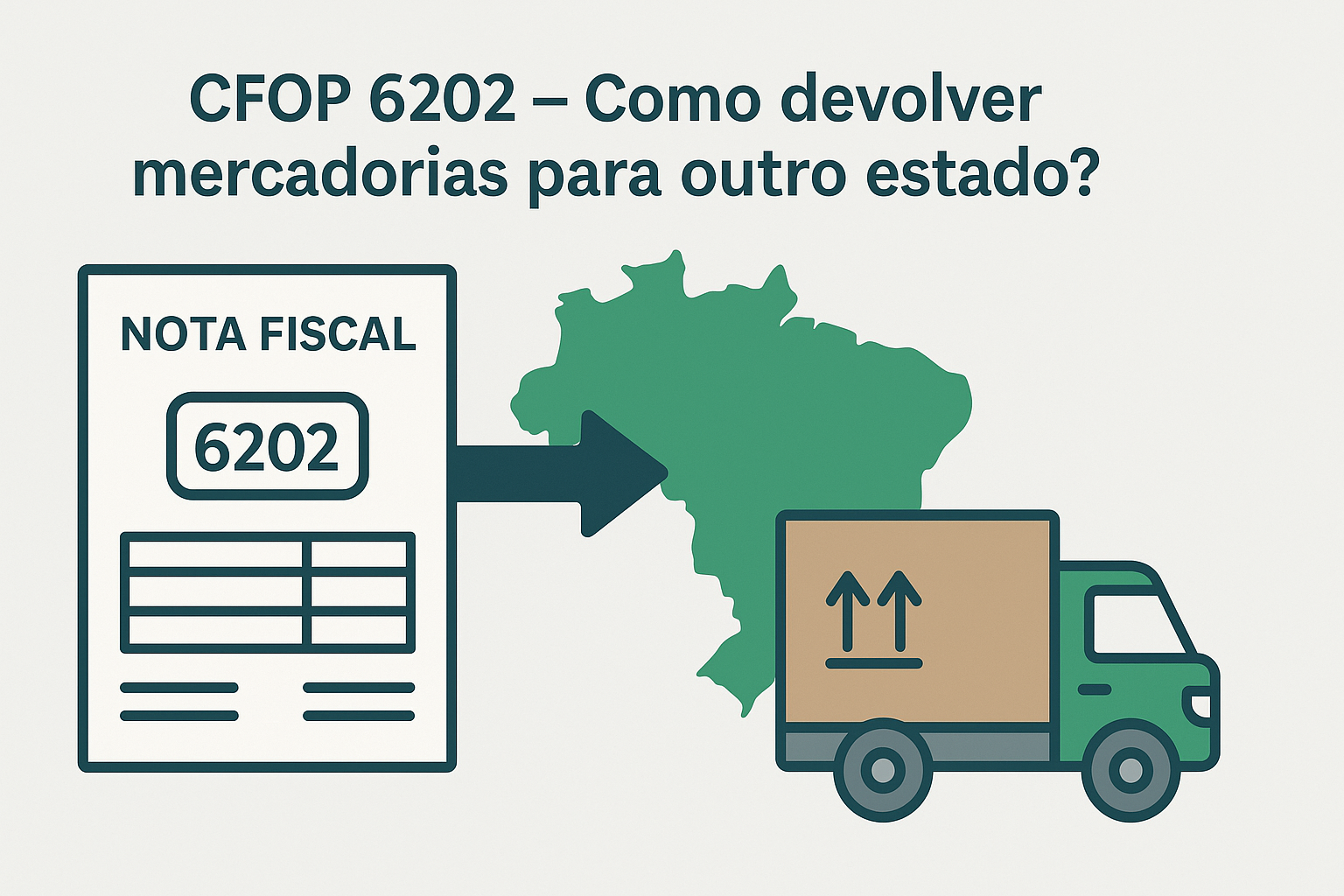 CFOP 6020 para devolução de produtos em outros estados